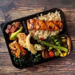 #15. Teriyaki Salmon Plate
